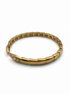 18k Yellow, White, or Rose Gold and Natural Diamond Double Snake Head Bracelet