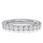 18K White, Rose or Yellow Gold Diamonds Eternity Ring Band 1.50cts