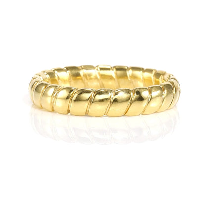 22k Yellow Gold Natural Diamonds Bridal Wedding Band Ring